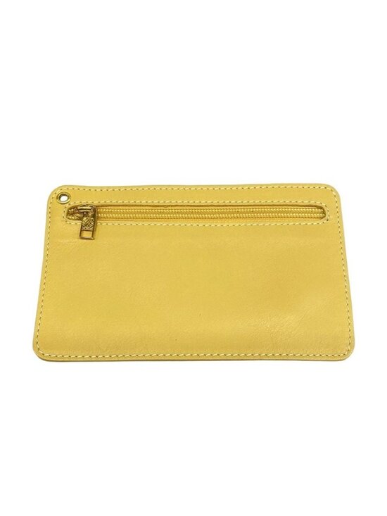 Loewe Sac Anton Backpack Yellow Leather main image 9